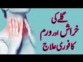 Gale Ki Kharash Ka Ilaj Gale Ki Kharash Ka Ilaj In Urdu Galay Ka Infection