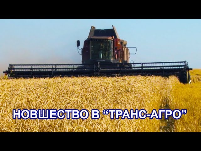 В чистопольском "ТрансАгро" урожай убирают с полей с помощью уникальной жатки