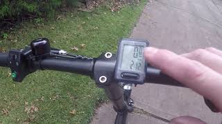 Nakto Fashion Folding bike walkthrough and ride