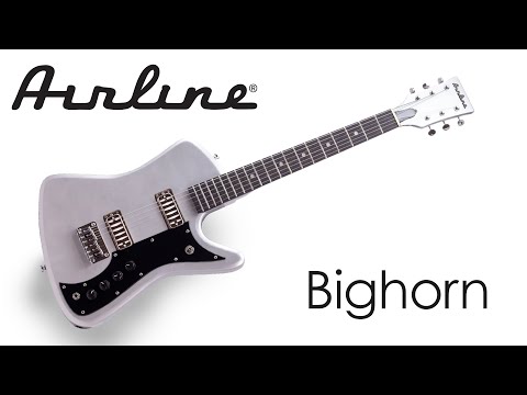 Airline Bighorn LH Basswood Body Bolt-on Maple Neck Rosewood Fingerboard 6-String Electric Guitar image 11