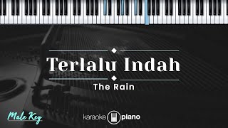 Download lagu Terlalu Indah - The Rain (KARAOKE PIANO - MALE KEY) mp3