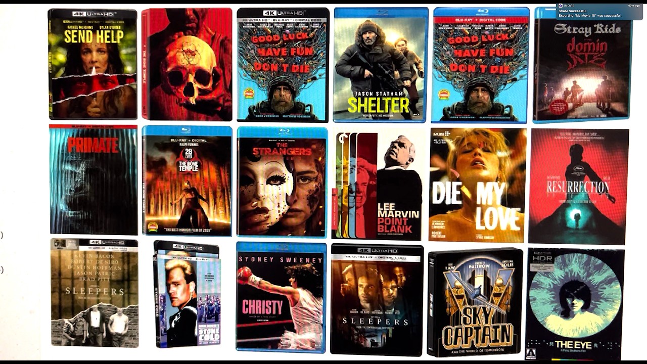 Blu-ray / Dvd Tuesday Shopping 4/21/26 : My Blu-ray Collection Series
