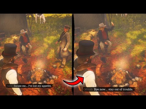 John Roasts Micah - Roasting (Micah vs John Dialogue) - Red Dead Redemption 2