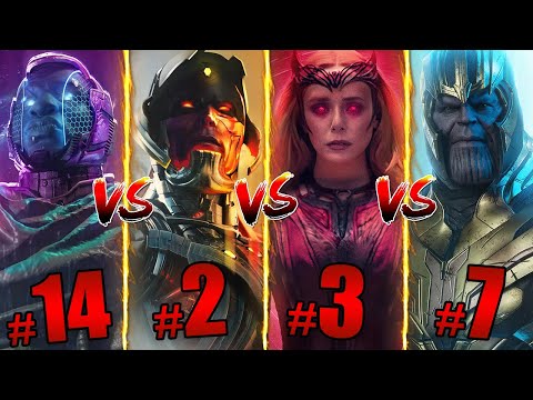 Who's Really the Most Powerful Villain in the MCU? | Ranking Every Villain From Weakest to Strongest