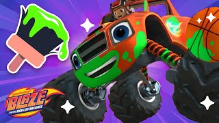 Makeover Machines #15 w/ Blaze &amp;  Super Sports! | Games for Kids | Blaze and the Monster Machines