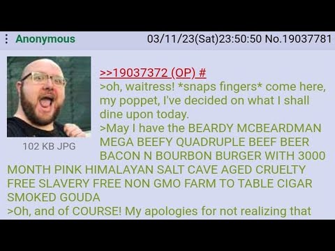 Soyjak 9000 Orders A Meal - 4Chan Greentext Stories
