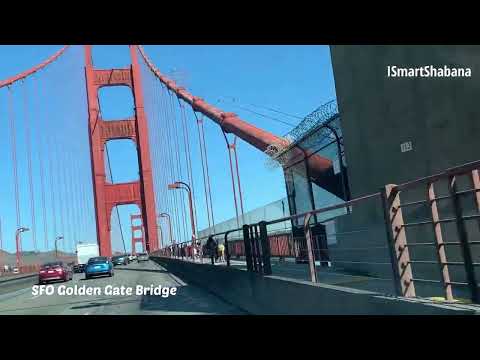 Golden Gate Glory: A Cinematic Journey Across the Iconic Bridge||#usateluguvlogs