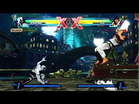 Ultimate Marvel vs Capcom 3 - PS3 -- Non-Ranked Matches 201 - Around the World Edition