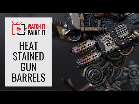 How to Paint Heat Stains / Scorch Marks on Gun Barrels