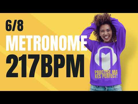 👉 6/8 METRONOME 217 BPM