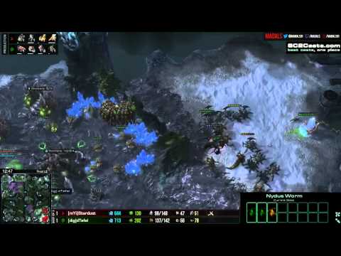 SC2 Tefel v Stardust ZvP Game 3 Go4SC2 Cup Monthly Finals Starcraft 2 Heart of The Swarm