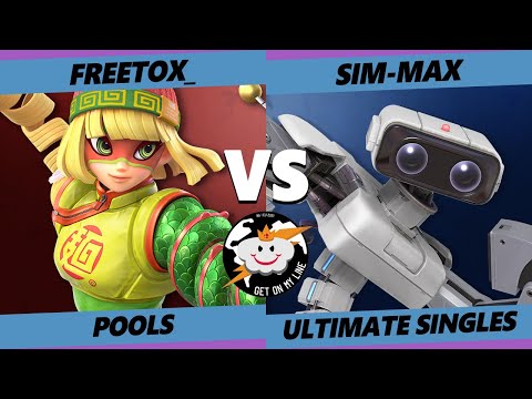 GOML Online 2021 - Freetox_ (Min-Min) Vs. Sim-Max (ROB) SSBU Ultimate Tournament