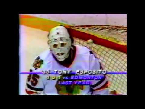 Chicago Blackhawks Edmonton Oilers Nov. 13, 1983 Highlights