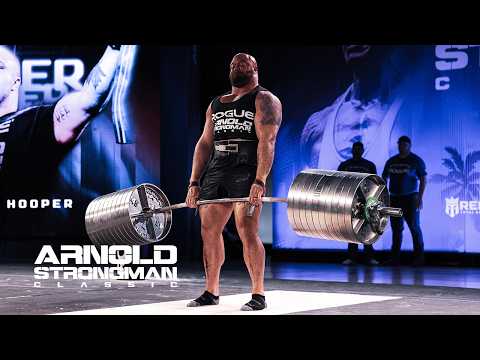 Full Live Stream - Rogue Elephant Bar Deadlift | 2026 Arnold Strongman Classic