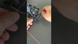 How to tie fishing line to a spinning reel