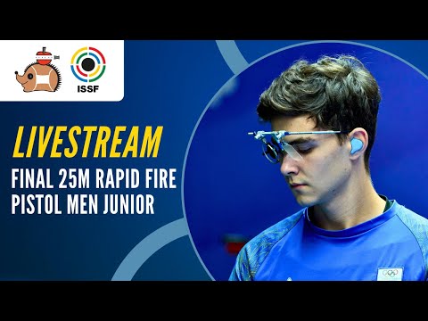 Livestream - 25m Rapid Fire Pistol Men Junior Final -ISSF Junior World Cup Rifle/Pistol/Shotgun Suhl