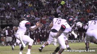 preview picture of video 'Northwest at Hinds Football Highlights 9/25/14'