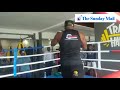 Kudakwashe Chiwandire In Training
