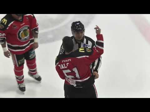 Simon Desmarais vs Danick Malouin + Mêlée Fin de Match! - 25-11-22