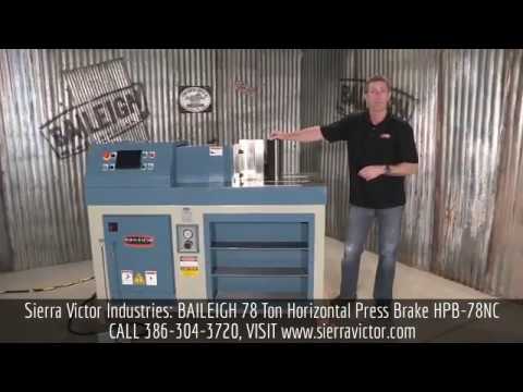 BAILEIGH BA9-1004720 Horizontal Press Brakes | Sierra Victor Industries (1)