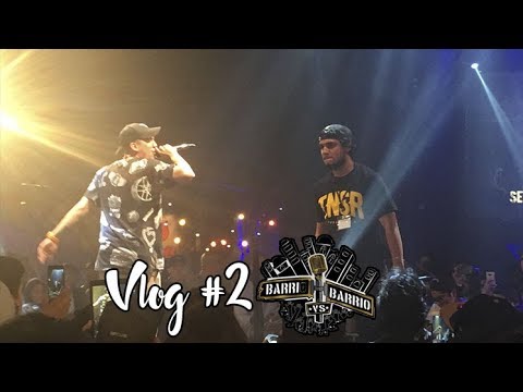 Vlog #2 l Barrio vs Barrio 2017: ¿Klibre o Papicha?  l FreeRap Zone