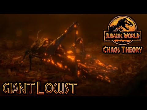 Jurassic world Chaos Theory season 4 giant Locust screen time