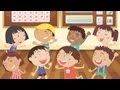 Head Shoulders Knees & Toes, Spanish version | Kids' Songs
