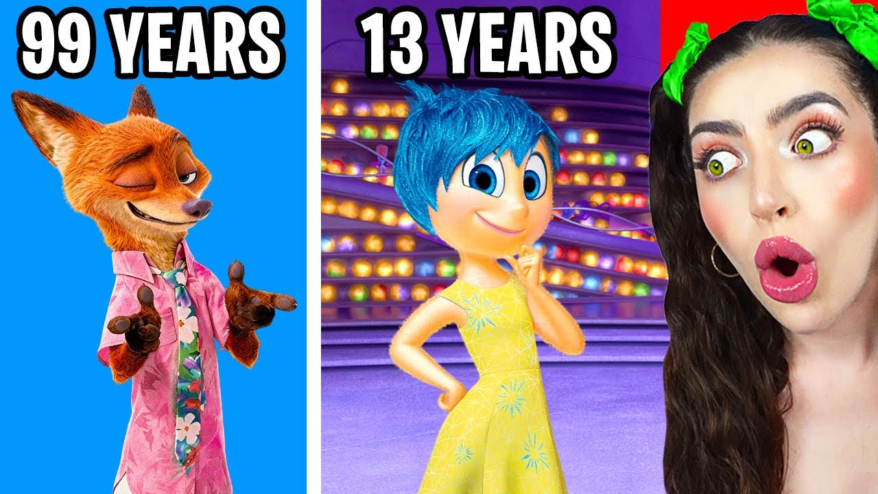 Guess HOW OLD These DISNEY Characters Are...!? (EASY to IMPOSSIBLE)