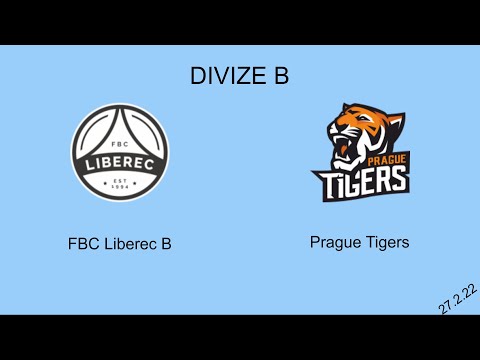 Highlights - Florbal - Divize:  FBC Liberec B - Prague Tigers
