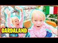 ZE MOGEN NiET iN DE ACHTBAAN OP HETE ZOMERDAG  | GARDALAND ?? |( Europa reis) | Bellinga Vlog #2921