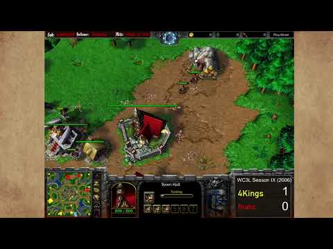 ToD+Grubby vs. LiiLD.C+Sunshine on Lost Temple – 4Kings vs. fnatic – WC3L Season IX (Game 2)