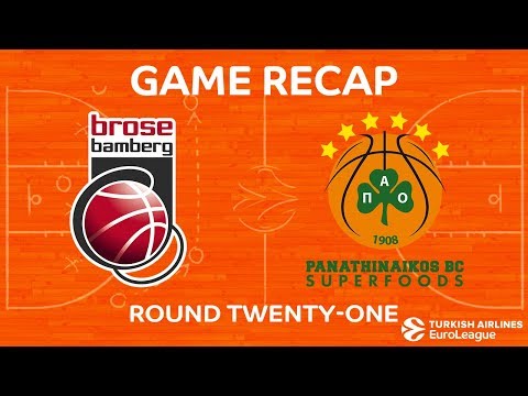 Highlights: Brose Bamberg - Panathinaikos Superfoods Athen