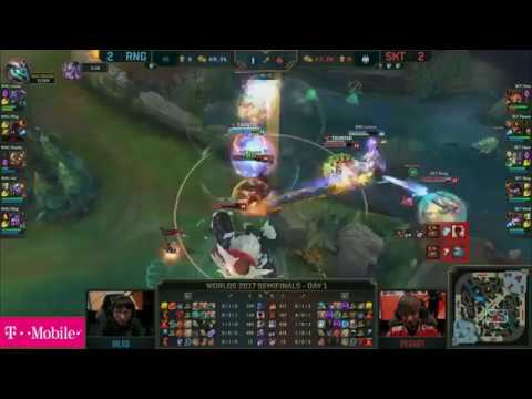SKT Huni - INSANE MATCH WINNING GNAR FLASH ULT (RNG vs SKT Worlds 2017 Highlight)