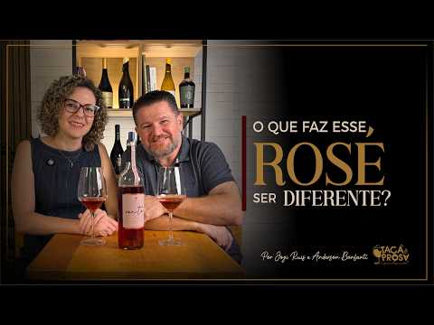 Vinho Colheita de Inverno | Ver.te Syrah Rosé da Vinícola Cave das Vertentes