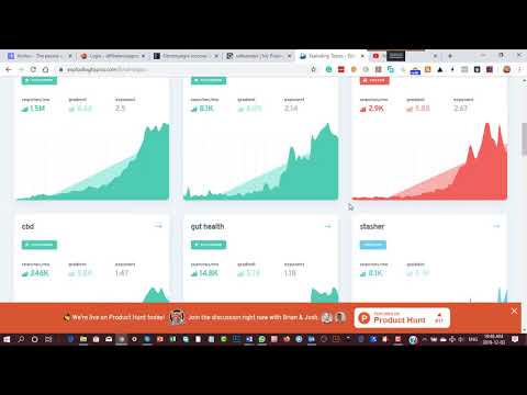 Discover Exploding Topics site discussed