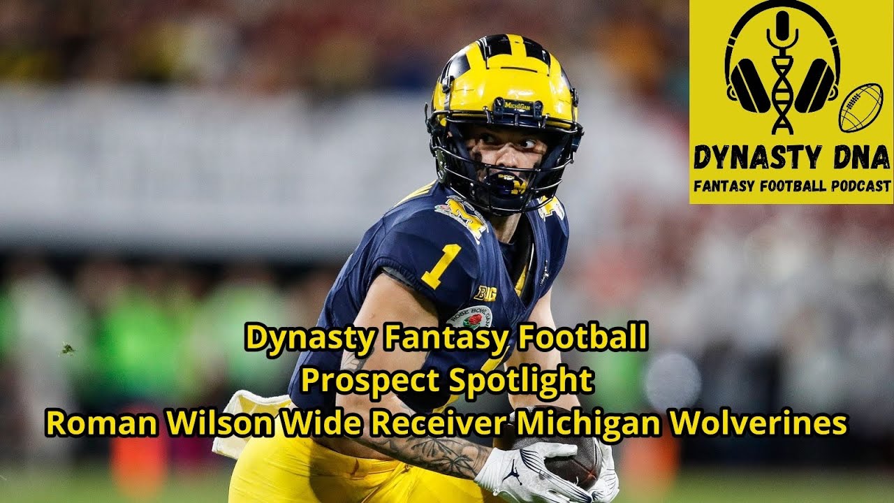 Dynasty Fantasy Football Prospect Spotlight Roman Wilson Post Film Evaluation thumbnail