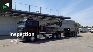 بيع شاحنة مسطحة IVECO X-Way 570 X-Way 6X2 Fassi F215 Crane Lift+Steering Axle Retarder - صورة 4 | Autoline KW شاحنة مسطحة IVECO X-Way 570 X-Way 6X2 Fassi F215 Crane Lift+Steering Axle Retarder | صورة 4 - Autoline