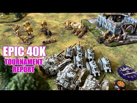 Epic Armageddon - Tournament Report (vs T'au & vs Imperial Guard)
