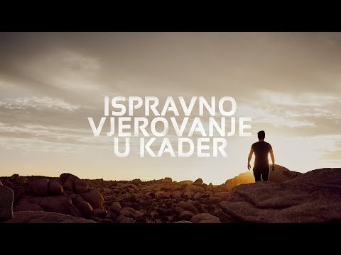 Ispravno vjerovanje u kader - Jasmin Durić, prof.