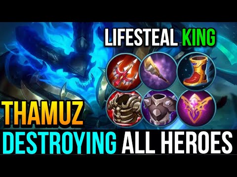 Thamuz Best Build - Top 1 Global Thamuz - Thamuz Lord of Wraith Gameplay | Mobile Legends