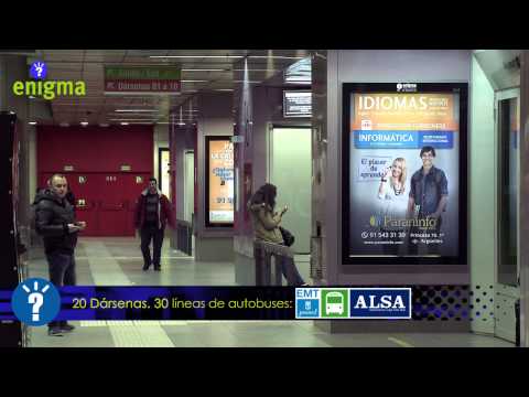 Enigma Publicidad - Intercambiador Plaza Elíptica