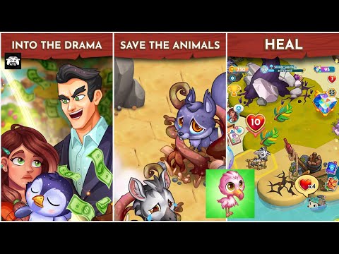 Paradise Paws: Merge Animals | Gameplay #onepluspad #android - YouTube