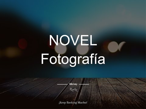 Fotografía - Novel (Lyric)