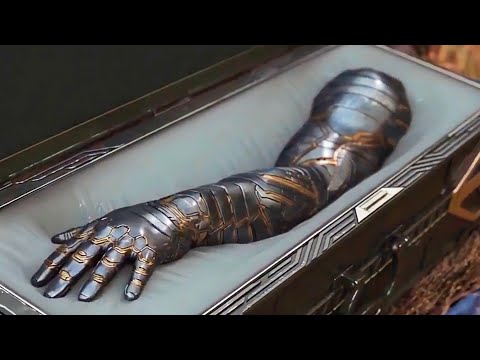 Bucky gets New Arm / Bucky becomes White Wolf - Avengers : Infinity War