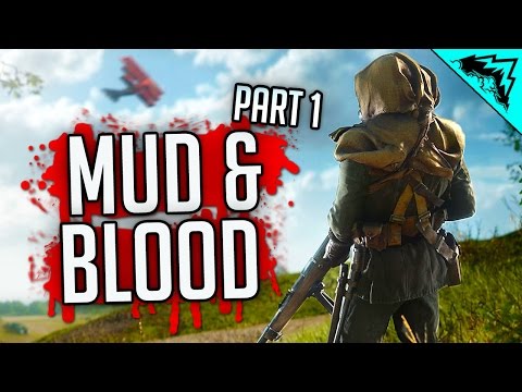 Battlefield 1 Single Player Gameplay Playthrough Part 1 LIVE - Through Mud & Blood