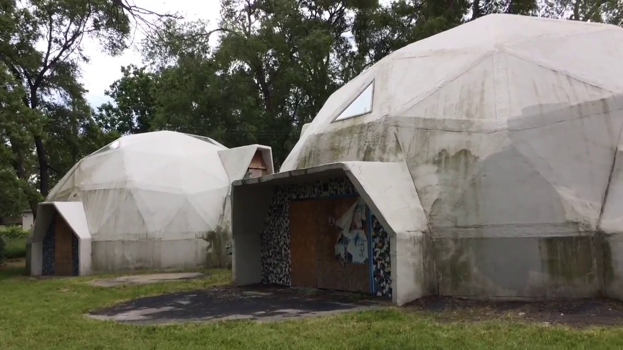 Inside Detroit's geodesic domes listed for sale