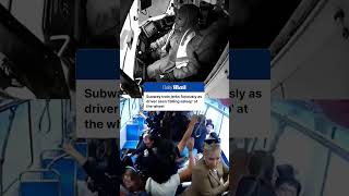 Subway driver asleep at the wheel