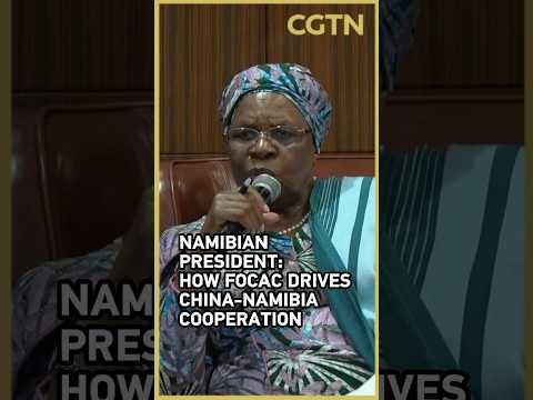 How does the China-Africa forum benefit Namibia?