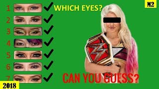 Can You Guess Which WWE DIVAS EYES? [HD]