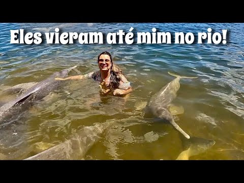A cidade onde os botos vêm te encontrar no rio | Viagem por Mocajuba, Pará